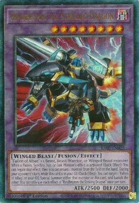 Yugioh! Rindbrumm the Striking Dragon - RA02-EN025 - Prismatic Ultimate Rare - 1-image
