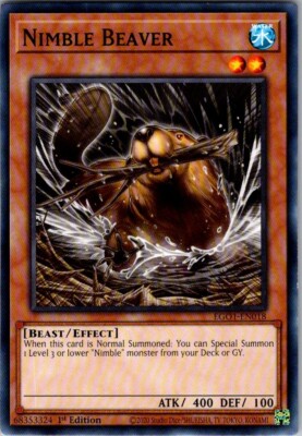 Nimble Beaver EG01-EN018 Egyptian God Deck: Obelisk the Tormentor 1st Edition-image