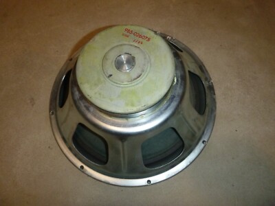 Vintage 12” GEFCO / Fisher Musical Instrument Speaker 8 ohms BIG HEAVY MAGNET-image
