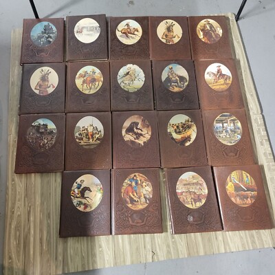 Vintage Lot Of 19 Time-Life THE OLD WEST Collection Volumes-image