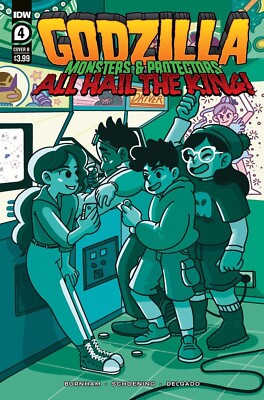 GODZILLA MONSTERS & PROTECTORS ALL HAIL KING #4 CVR B IDW COMICS-image