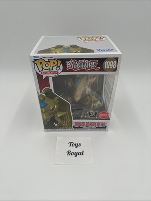 WINGED DRAGON OF RA METALLIC SUPER YU GI OH 2021 FUNKO POP 1098 GAMESTOP 6