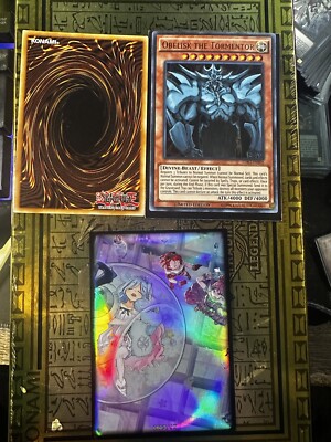 God Cards Obelisk, Slifer, Ra Ultra Rare Holo LDK2 LDK2-ens01 LDK2-ens02-image