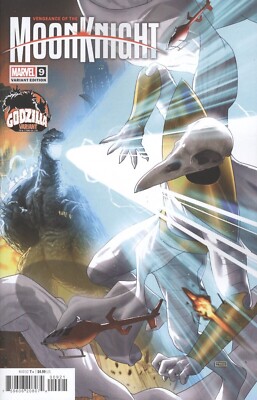 VENGEANCE OF THE MOON KNIGHT #9 Marvel Comics (2024) TAURIN CLARKE GODZILLA (S4)-image