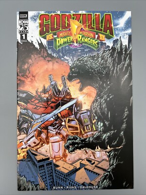 Godzilla Vs Mighty Morphin Power Rangers ll #1 Prasetya 1:10 Incentive Variant-image