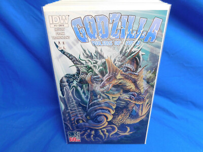 Godzilla Rulers of Earth 11 RI Variant VF+ IDW Kaiju 2013 Comic-image