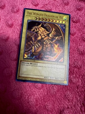Yugioh! The Winged Dragon of Ra LC01-EN003 Ultra Rare Limited Edition NM-image