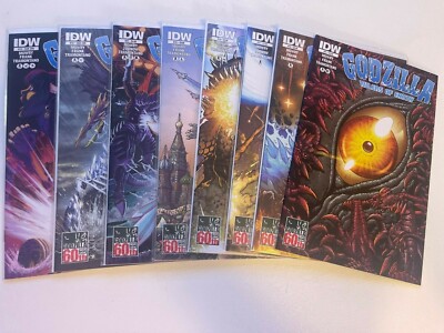 GODZILLA RULERS OF EARTH #11-19 (IDW/2014/LOW PRINT/1221128) NEAR FULL SET OF 8-image