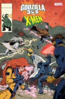 GODZILLA VS X-MEN #1 GODZILLA KING OF MONSTERS HOMAGE VAR MARVEL PRH-image