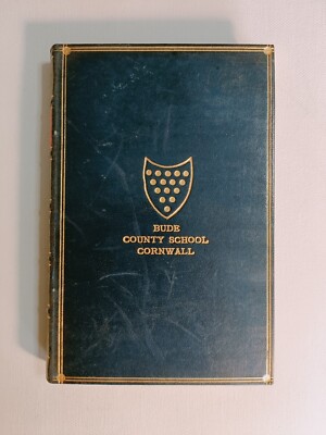 John Ruskin by Frederic Harrison 1913 leather bound ex school award Macmillan-image