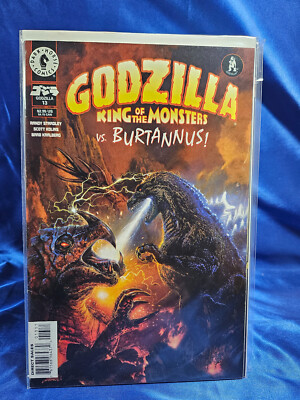 GODZILLA KING OF THE MONSTERS vs. BURTANNUS  #13  DARK HORSE  COMICS VF+ 8.5-image
