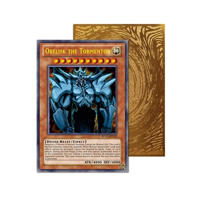 Obelisk the Tormentor Metal Orica Card - Yu-Gi-Oh!-image
