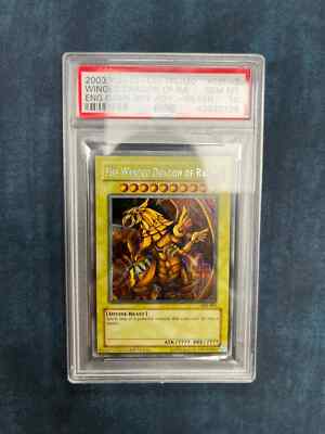 YUGIOH Promo Winged Dragon of Ra GBI SCR PSA 10 #1 -image