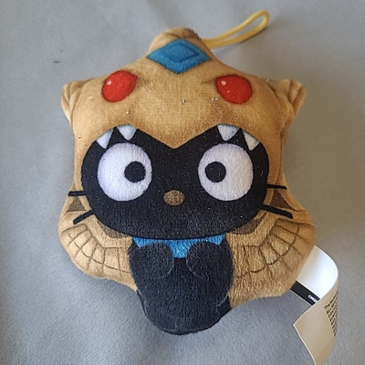 Mcdonalds YuGiOh X Hello Kitty Sanrio Winged Dragon Of Ra Chococat Plush-image