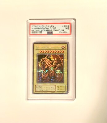 2000 Yu-Gi-Oh! Japan PSA 7 WINGED DRAGON OF RA Gameboy Duel Monsters Exclusive-image
