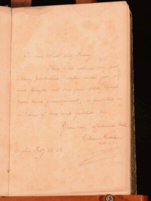 1862 Memories of New Zealand Life Edwin Hodder First Edition Scarce Signed-image