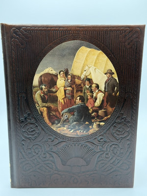 The Pioneers Time-Life Books The Old West 1974 Vintage Leather HC-image
