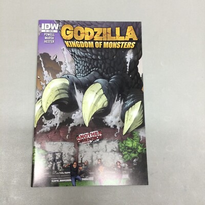 Godzilla Kingdom Of Monster #1 Another Dimension 2nd Printing IDW 2011 (GZ22)-image