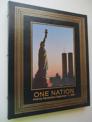 9/11 ONE NATION America Remembers September 11 2001 EASTON PRESS Illustratd LIFE-image
