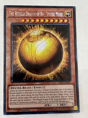 YUGIOH- The Winged Dragon of Ra -Sphere Mode - RA01-EN007 - Platinum Secret Rare-image