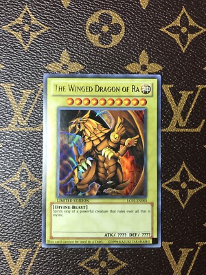 Yugioh The Winged Dragon of Ra LC01-EN003 Ultra Rare Limited Edition Nm/M-image