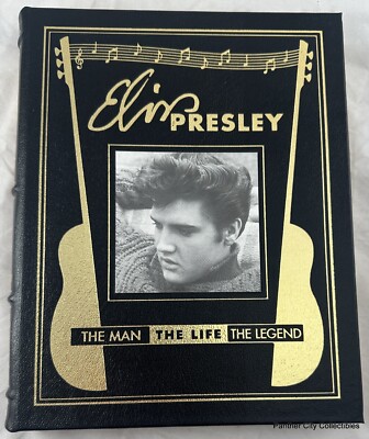 Easton Press Leather Gilt Elvis Presley The Man The Life The Legend Keogh-image