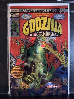 Godzilla #1 Foil Facsimile Edition (2024 Marvel) Free Combine Shipping-image