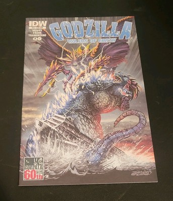 2013 Godzilla Rulers of Earth #18 Sub Cover Variant IDW  1st Print Low Print-image