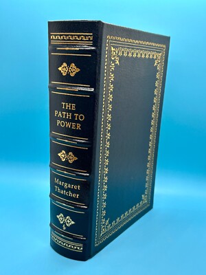 Easton Press Margaret Thatcher “The Path To Power” 1995 First Edition – SIGNED!-image