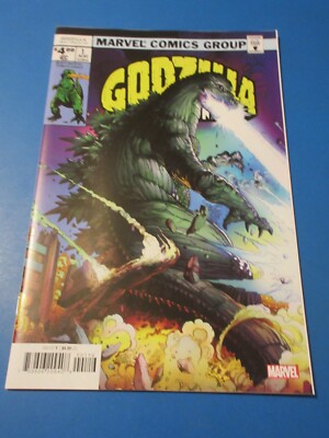Godzilla #1 Facsimile Reprint Rare 1:25 Variant NM  Gem Wow-image