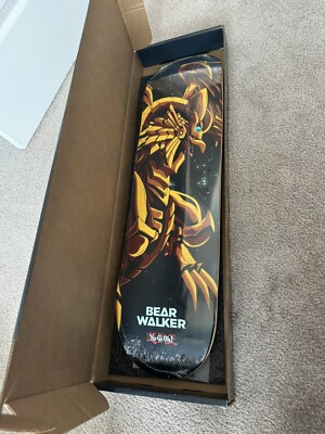 NEW Bear Walker X Yu-Gi-Oh The Winged Dragon of RA Skateboard RARE #806/2500-image