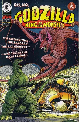 Godzilla (King of the Monsters) #3 VF; Dark Horse | Art Adams Cover Bagorah - we-image