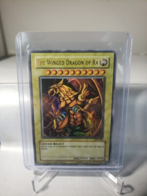 YU-GI-OH! THE WINGED DRAGON OF RA (ULTRA RARE ) GBI-003 DUEL MONSTERS...-image