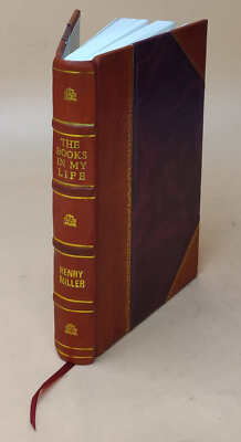 The Books In My Life By Henry Miller [Leather Bound]-image