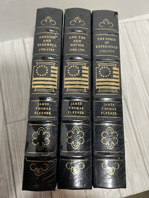 Easton Press: George Washington by James Thomas Flexner (Leather Bound) Sealed-image