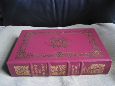 LAUREN BACALL SIGNED  - BY MYSELF AND THEN SOME - EASTON PRESS NEW LEATHER-image