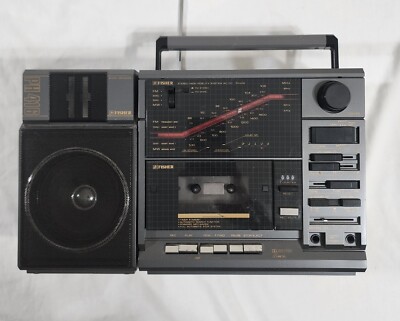 Fisher PH416 Boombox Stereo HiFi Cassette Radio Japan Vintage Retro Working-image