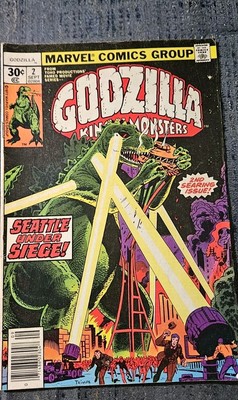 Godzilla #2 Marvel Comics King of the Monsters-Seattle Under Siege!-image