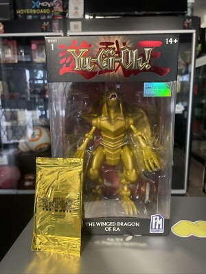Yugioh Winged Dragon of Ra Series 1 Limited Edition + Sealed Yugioh Movie Pck-image