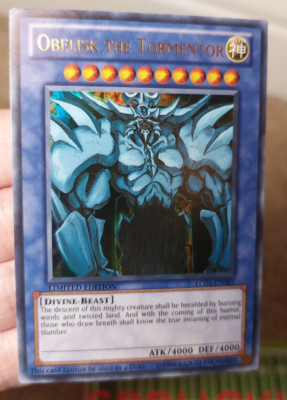 YU-GI-OH! OBELISK THE TERMENTOR LIMITED EDITION HOLO CARD, LC01-EN001-image