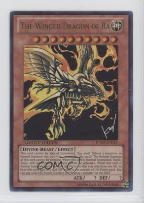 2002-19 Yu-Gi-Oh! Shonen Jump Magazine Promo The Winged Dragon of Ra 4z8-image