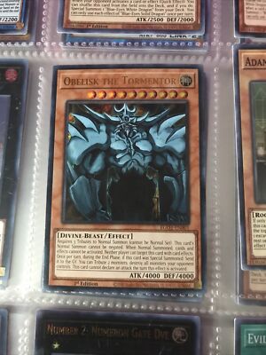 Yu-Gi-Oh! TCG Obelisk the Tormentor Egyptian God Deck: Obelisk the Tormentor...-image