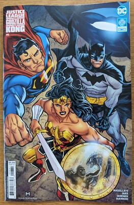 JUSTICE LEAGUE VS GODZILLA VS KONG #6 CVR C FRANCIS MANAPUL (2024)-image