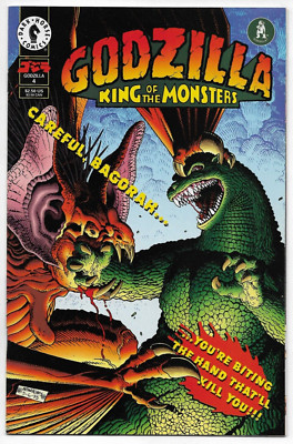 Godzilla King Of Monsters #4 Dark Horse 1995 Adams Maguire McKinney Reed VFN/NM-image