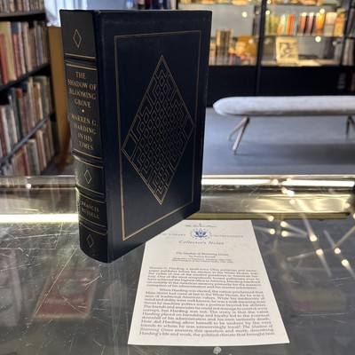 THE SHADOW OF BLOOMING GROVE Book Warren G. Harding EASTON PRESS-image