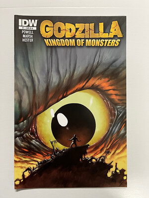 GODZILLA KINGDOM OF MONSTERS🔥IDW #1 CVR RI-A | Combined Shipping-image