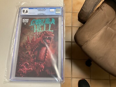 Godzilla in Hell comic, issue #5...CGC 9.6 White pages-image