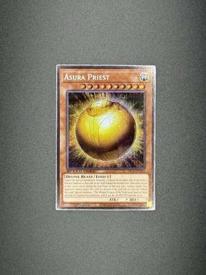 Yugioh Winged Dragon of Ra - Sphere Mode (ASURA PRIEST Misprint) holo super rare-image