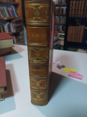 Life and Times of Cleopatra   Weigall  Large Leather Binding 1926-image