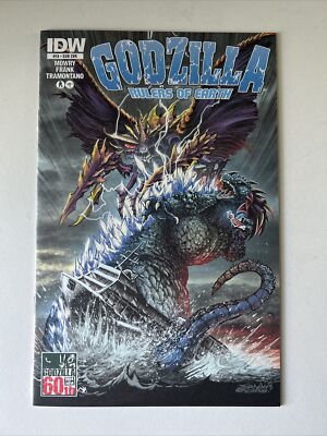 Godzilla Rulers of the Earth #18 Sub RI Variant Cover, High Grade IDW Comic-image